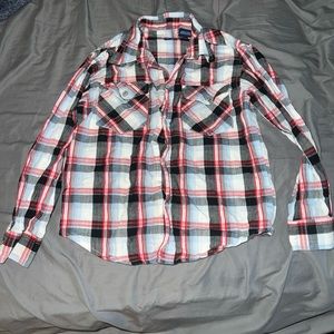 Roper, size Small 6-7, red, blue, white, and black.